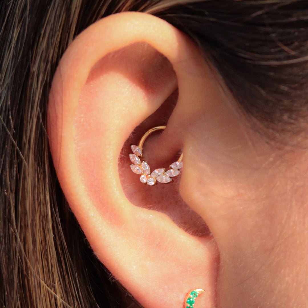 Aro Angel para daith y septum - Helix Body Jewelry - Tienda Online de Piercings